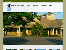 Tablet Screenshot of crowcreekgolf.com